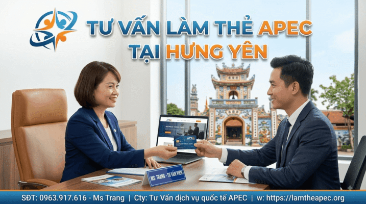 dịch vụ làm thẻ APEC tại hưng yên