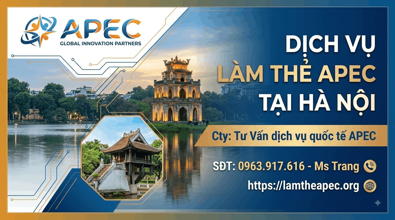Dịch vụ làm thẻ APEC tại hà nội