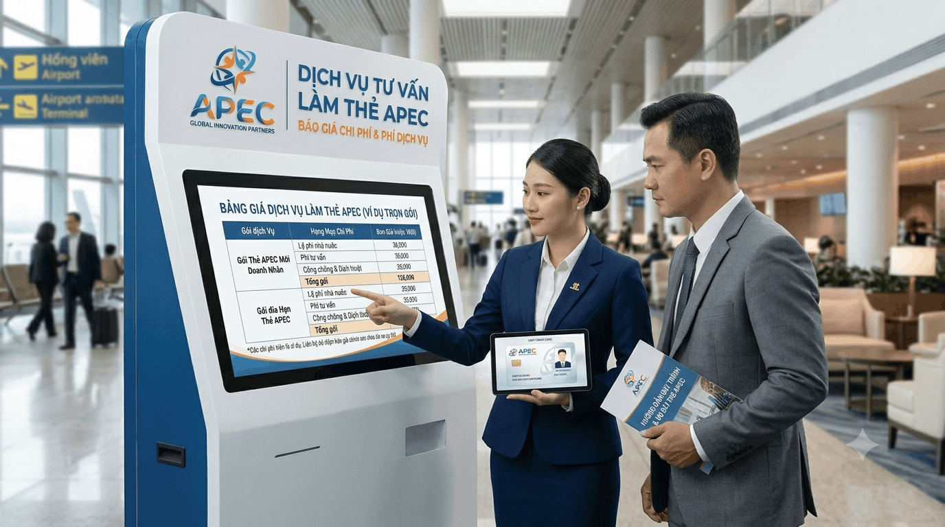 Làm thẻ APEC giá bao nhiêu